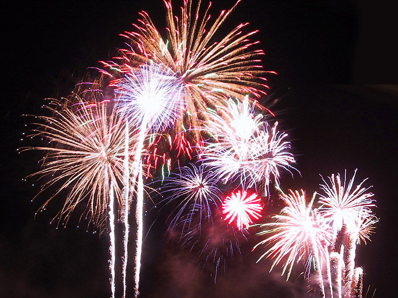 New-Year-Firework-Finland-Sweden-border-Taxari-Travel-Lapland