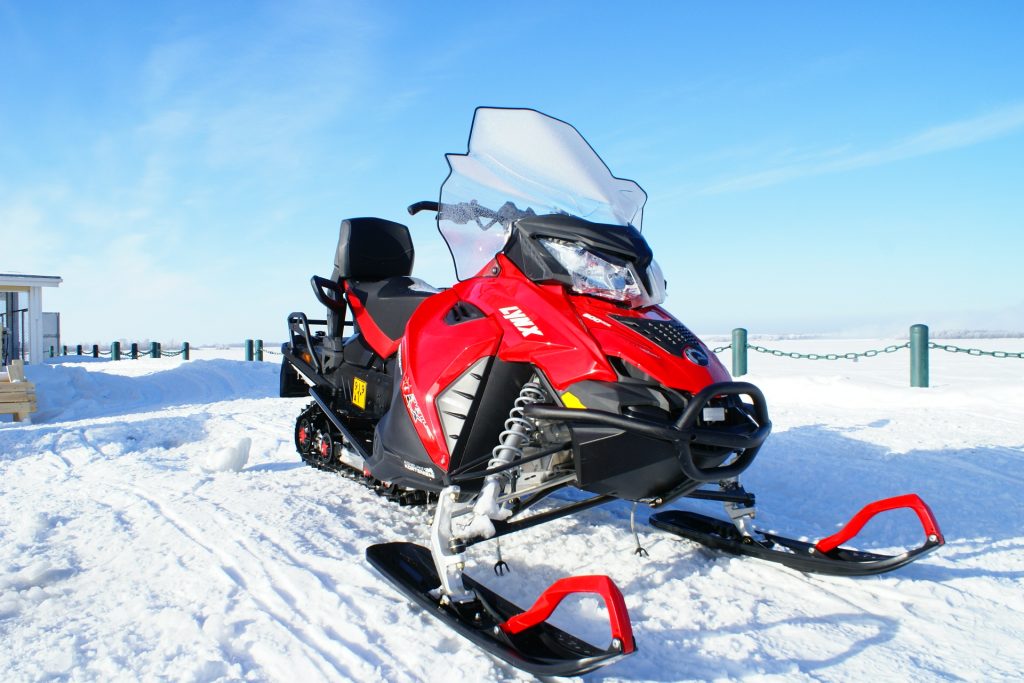 Winter Fishing Trip with Snowmobile - Lapland North